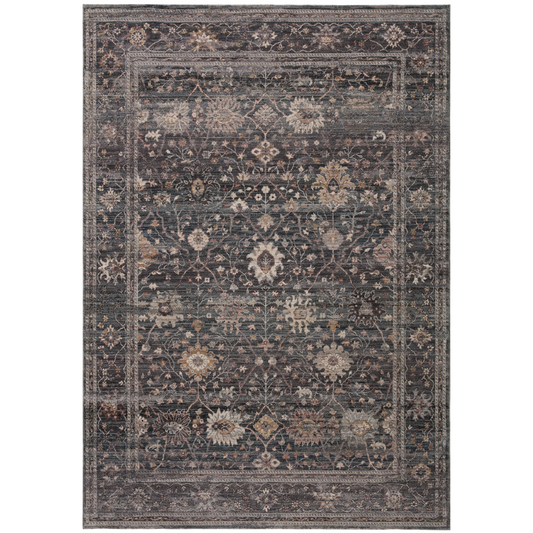 Lyra Ink/Multi-Colored Rug 9'3" x 13'
