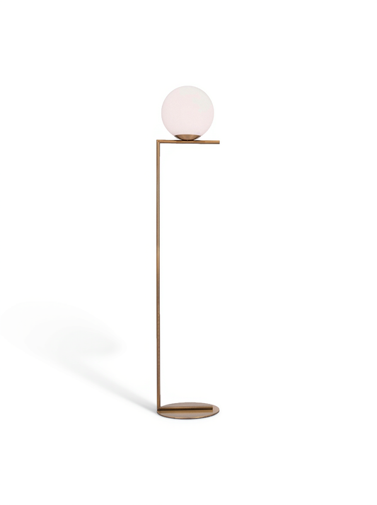 Belair Floor Lamp Brass