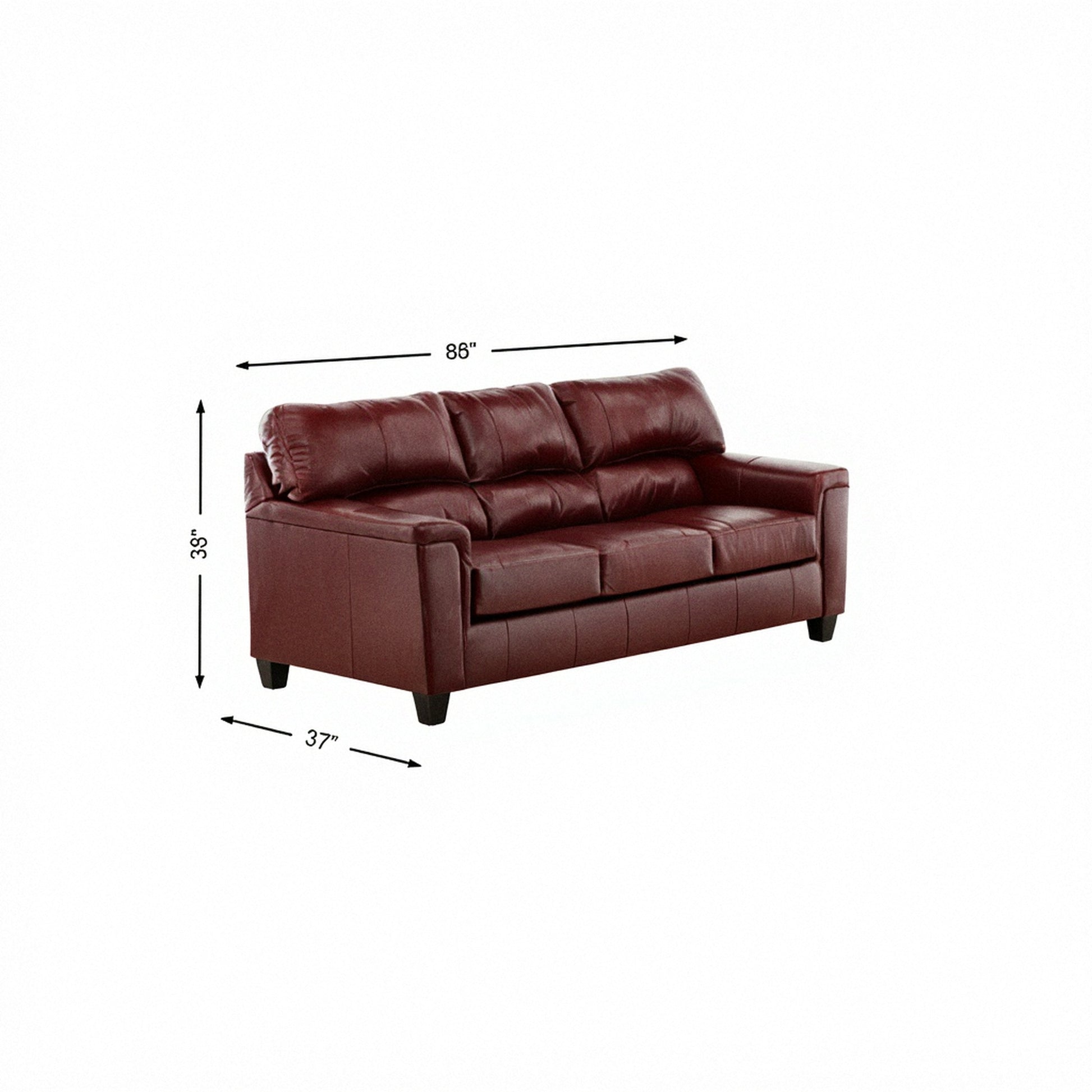 Marcellus Leather Sofa