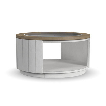 Melody Round Coffee Table with Casters