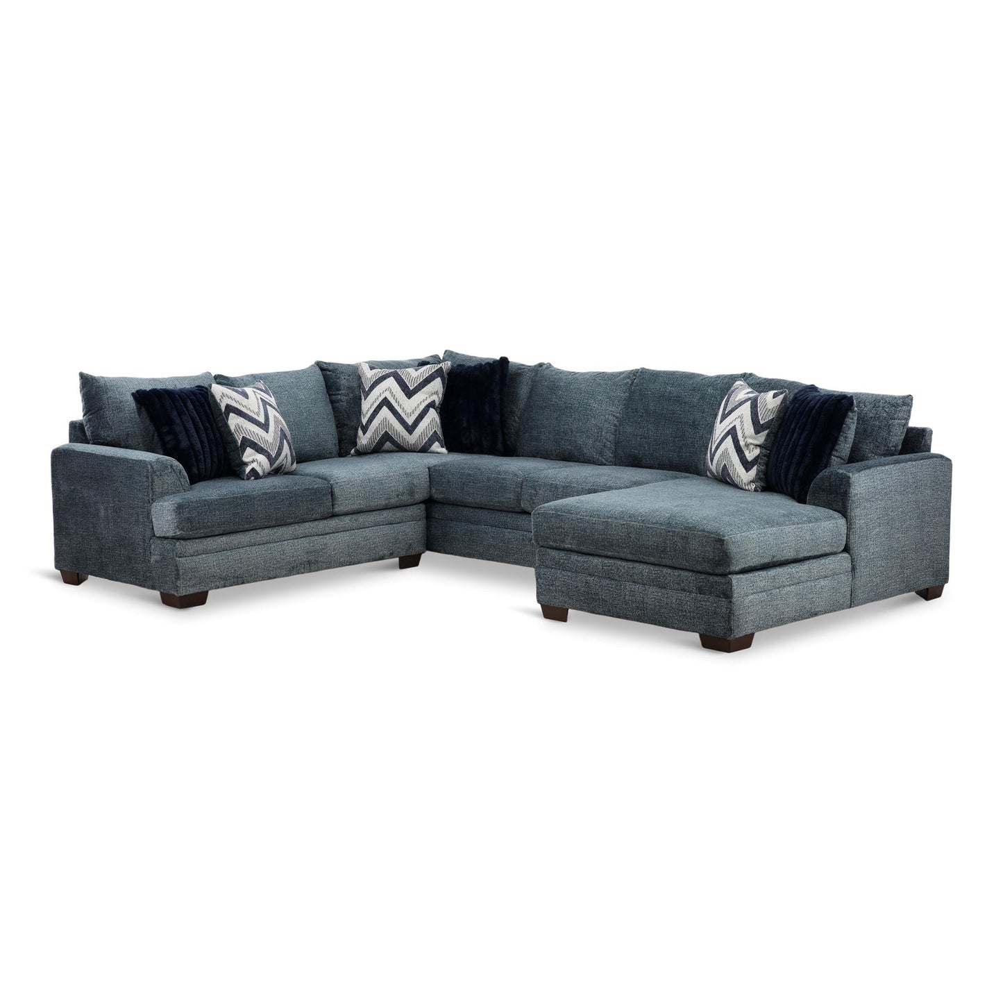 Perla 3-Piece Sectional with Chaise