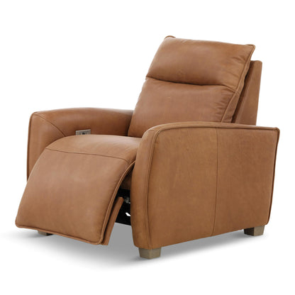 Leather Power Recliner